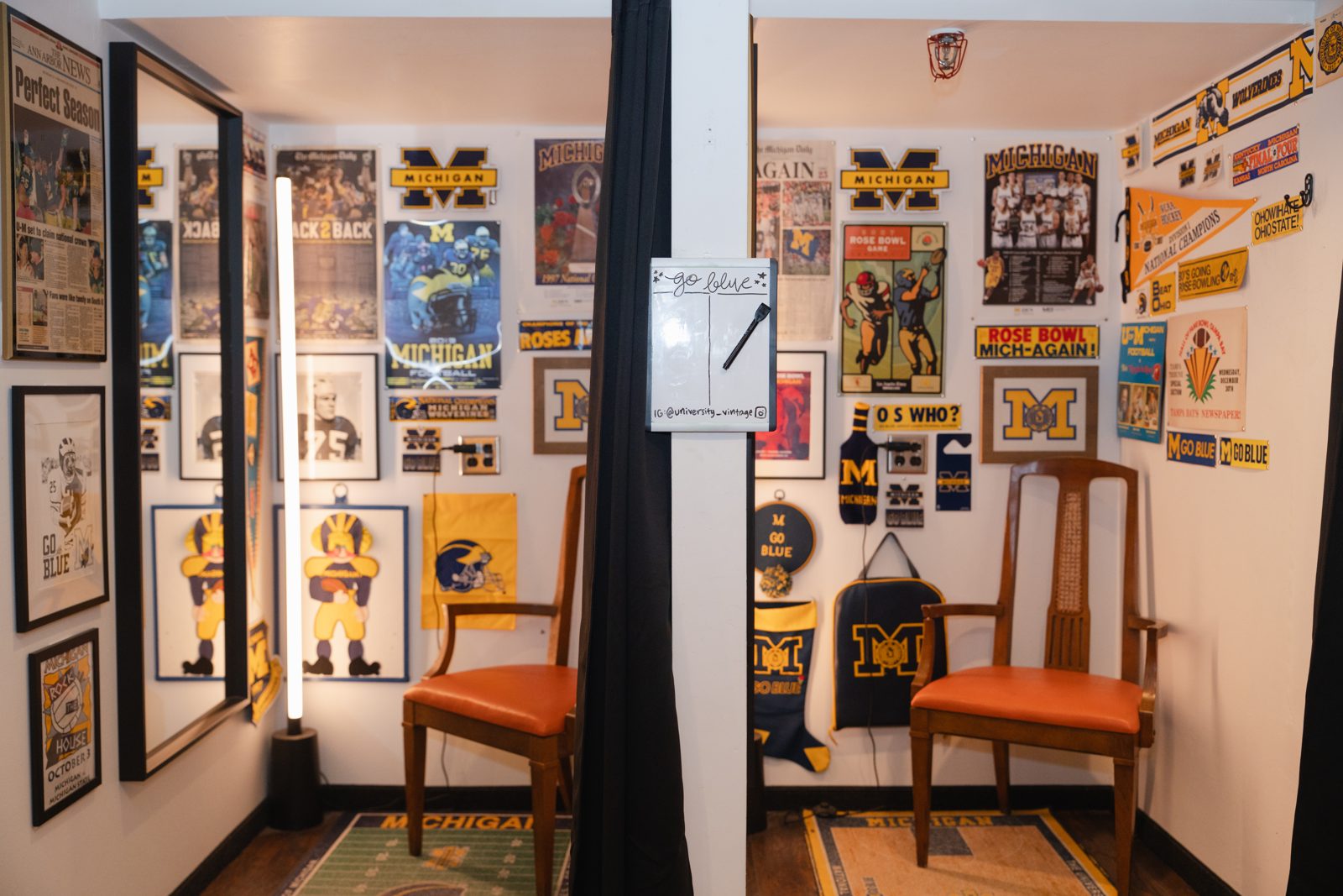 Inside the store